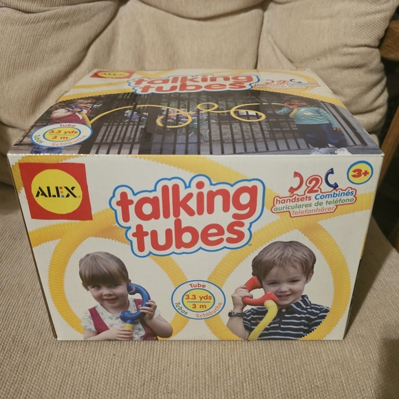 Other - Vintage Talking Tubes- Telephone - Colorful Kids Communication Toy